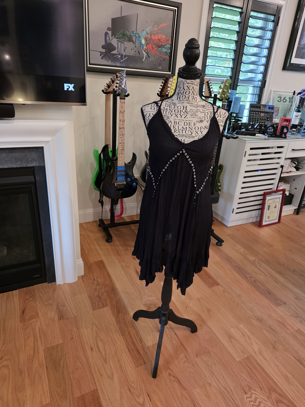 Free People Sway With Me Grommet Dress